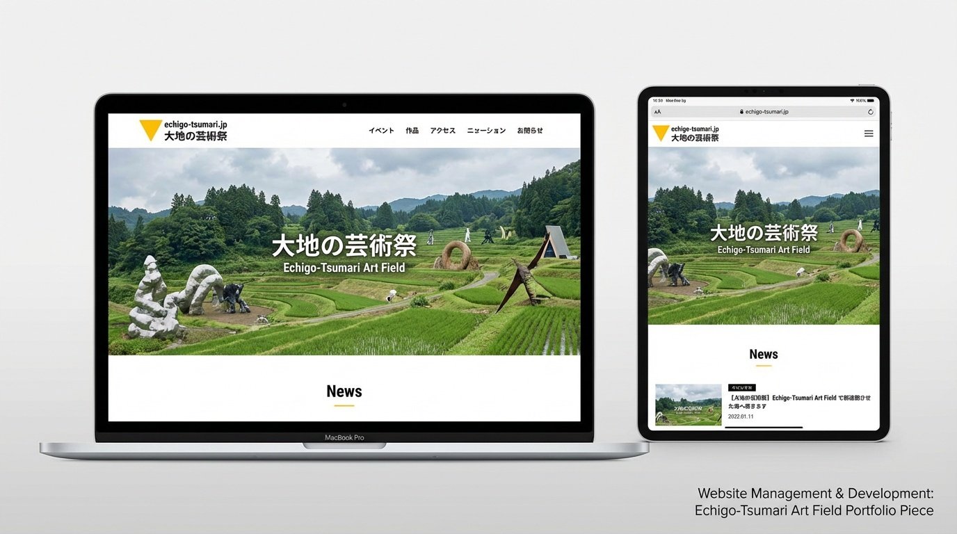 越後妻有 大地の芸術祭 WEB管理